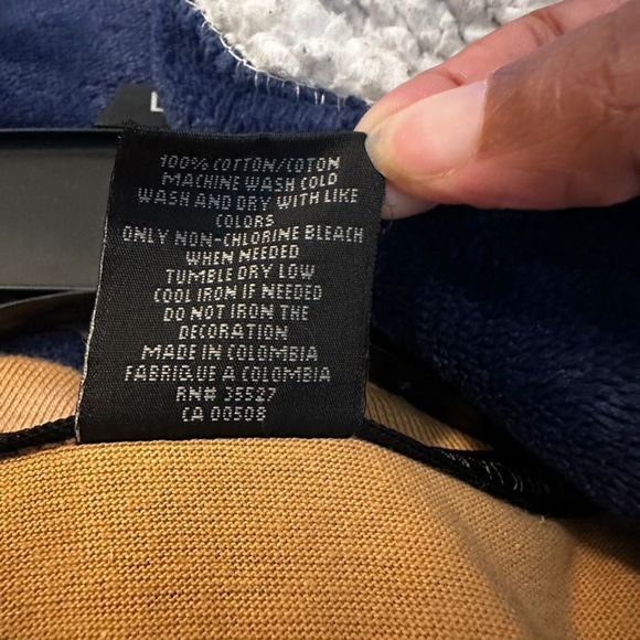 Vintage Girbaud Men's XL Tan Graphic Print Long Sleeve T-Shirt with Horse Design - Picture 9 of 9